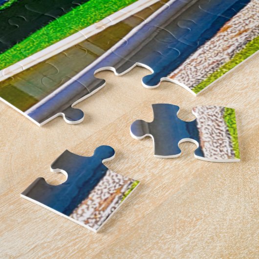 Villa Olmo Lake Como Italië Legpuzzel (Zijkant)