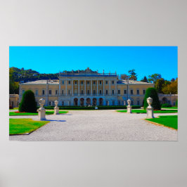 Villa Olmo Lake Como Italië Poster