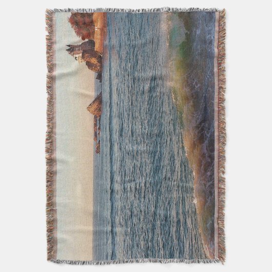 Villa op de Rocks Deken (Voorkant Verticaal)