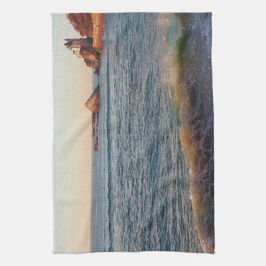 Villa op de Rocks Theedoek (Verticaal)