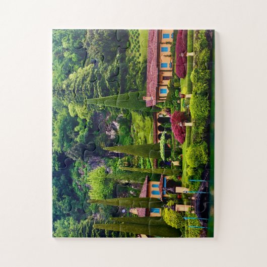 Villa Perfection | Lake Como's Tuinjuweel Legpuzzel (Verticaal)