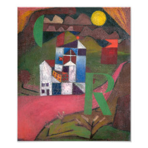 Villa R Paul Klee Foto Afdruk