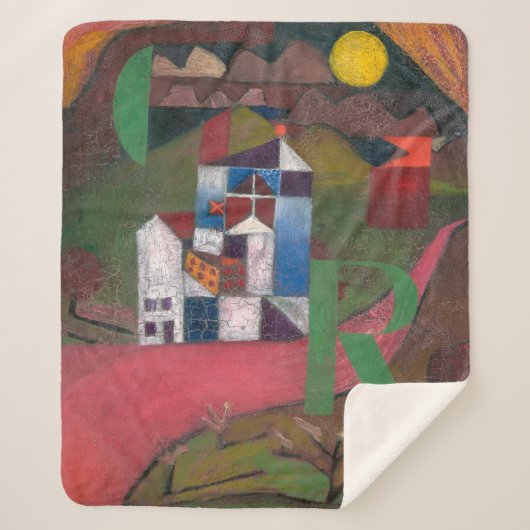 Villa R | Paul Klee | Sherpa Deken (Voorkant)