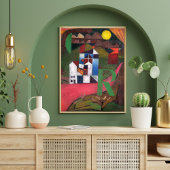 Villa R van Paul Klee, Abstracte kunst Poster
