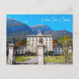 Villa Sola Cabiati Tremezzo Lake Como Italië Briefkaart