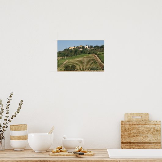 Villa St. Andrea', Chianti Classico Poster (Keuken)