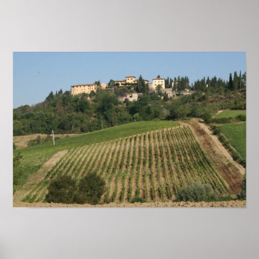 Villa St. Andrea', Chianti Classico Poster (Voorkant)