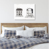Villa Suburbaine, Premier Chasse in St. Cloud Canvas Afdruk (Insitu (Slaapkamer))