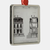 Villa Suburbaine, Premier Chasse in St. Cloud Metalen Ornament (Rechts)