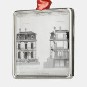 Villa Suburbaine, Premier Chasse in St. Cloud Metalen Ornament (Links)