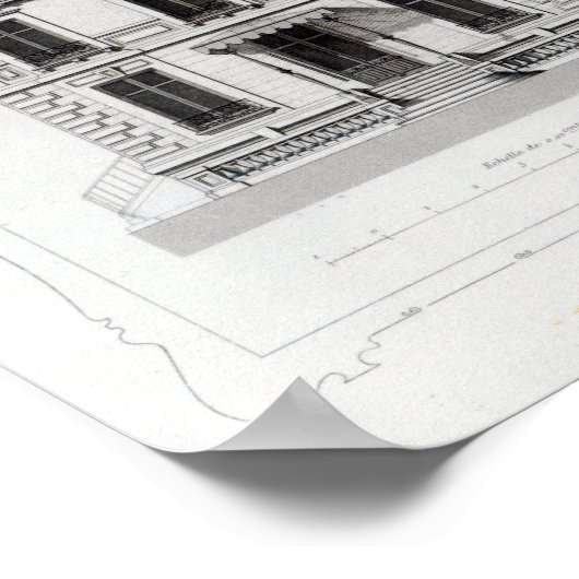 Villa Suburbaine, Premier Chasse in St. Cloud Poster (Hoek)