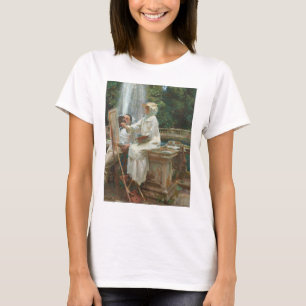Villa Torlonia fontein Frascati, Italië door Sarge T-shirt