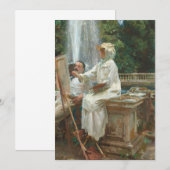 Villa Torlonia Frascati, Italië door Sargent (Voorkant / Achterkant)