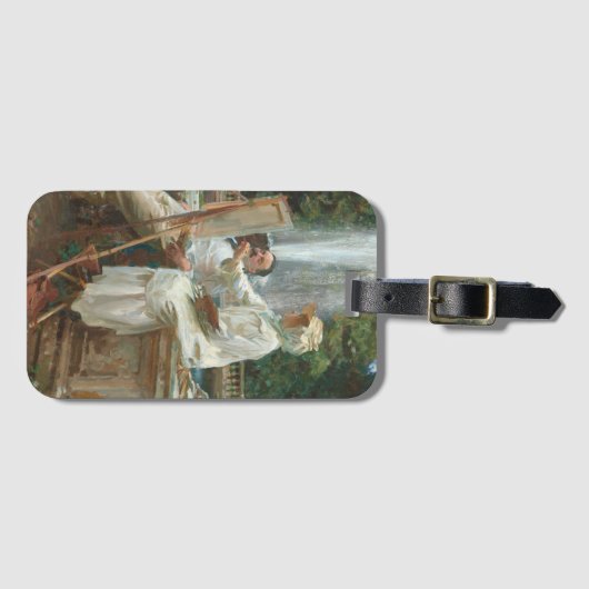 Villa Torlonia Frascati, Italië, door Sargent Bagagelabel (Voorkant (horizontaal))