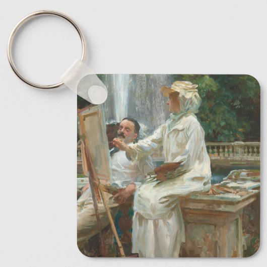 Villa Torlonia Frascati, Italië, door Sargent Sleutelhanger (Voorkant)