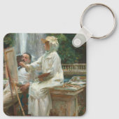 Villa Torlonia Frascati, Italië, door Sargent Sleutelhanger (Achterkant)