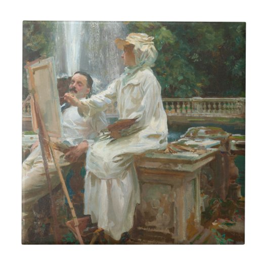 Villa Torlonia Frascati, Italië, door Sargent Tegeltje (Voorkant)