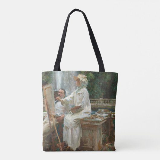 Villa Torlonia Frascati, Italië, door Sargent Tote Bag (Achterkant)