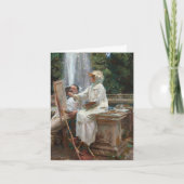 Villa Torlonia vouwde Wenskaart Kaart (Voorkant)