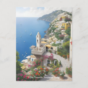 Villa Treville Positano Italië Briefkaart