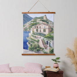 Villa Treville Positano Italië Exclusieve kunst Hangend Wandkleed