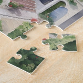 Villa Treville Positano Italië Exclusieve kunst Legpuzzel (Zijkant)