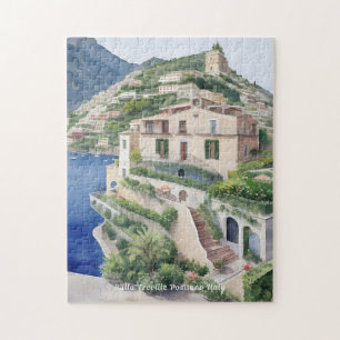 Villa Treville Positano Italië Exclusieve kunst Legpuzzel