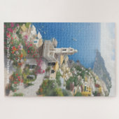 Villa Treville Positano Italië Legpuzzel (Horizontaal)