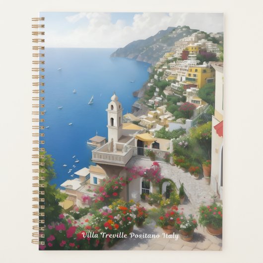 Villa Treville Positano Italië Planner (Voorkant)