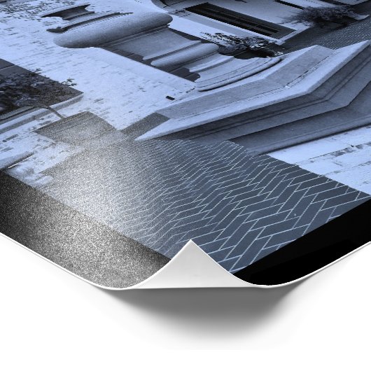 Villa Uitzicht Foto Afdruk (Hoek)