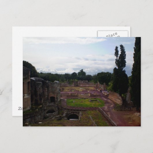 Villa van Hadrians Briefkaart (Voorkant / Achterkant)