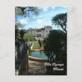 Villa Vizcaya Briefkaart (Voorkant)
