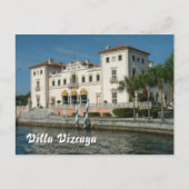 Villa Vizcaya Briefkaart (Voorkant)
