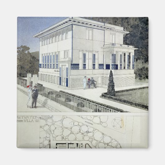 Villa Wagner, Wenen Magneet (Voorkant)