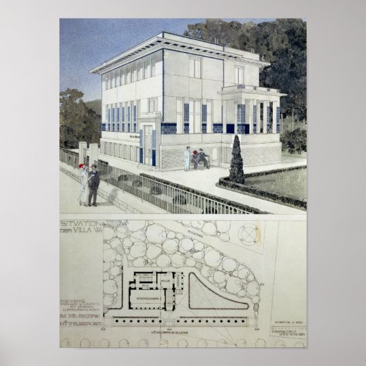 Villa Wagner, Wenen Poster (Voorkant)