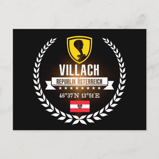 Villach Briefkaart (Voorkant)