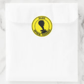 Villach Round Emblem Ronde Sticker (Tas)