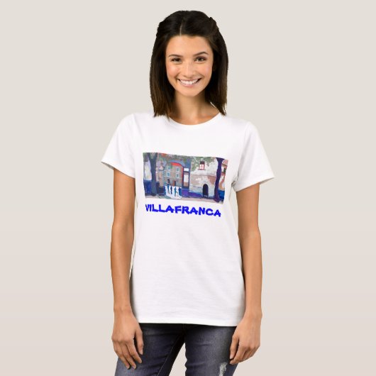 VILLAFRANCA T-SHIRT (Voorkant volledig)