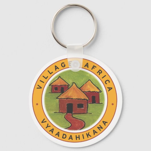 Village Africa keyring Sleutelhanger (Voorkant)