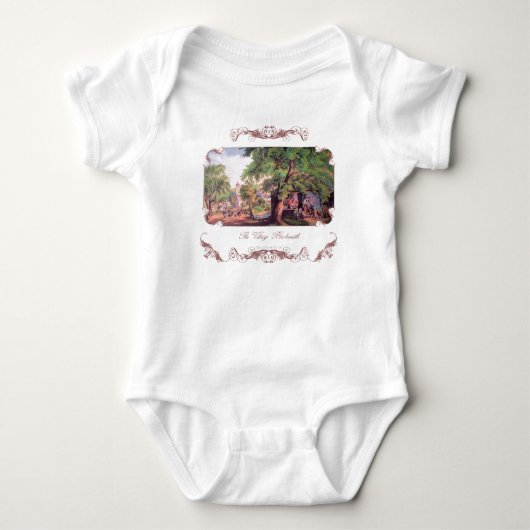 Village Blacksmith Baby Shirt (Voorkant)