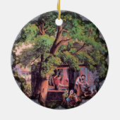 Village Blacksmith Ornament (Achterkant)