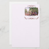 Village Blacksmith Stationery Briefpapier (Voorkant / Achterkant)