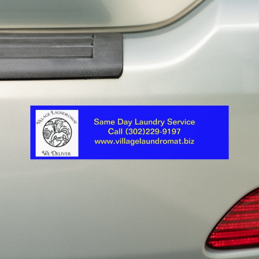 Village Bumpersticker (Op auto)