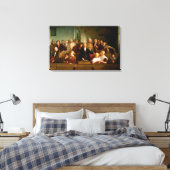 Village choir (zie ook 12274) canvas afdruk (Insitu (Slaapkamer))