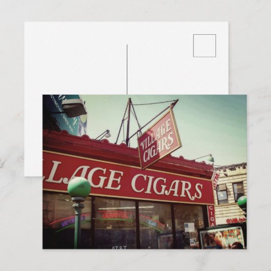 Village Cigars Briefkaart (Voorkant / Achterkant)