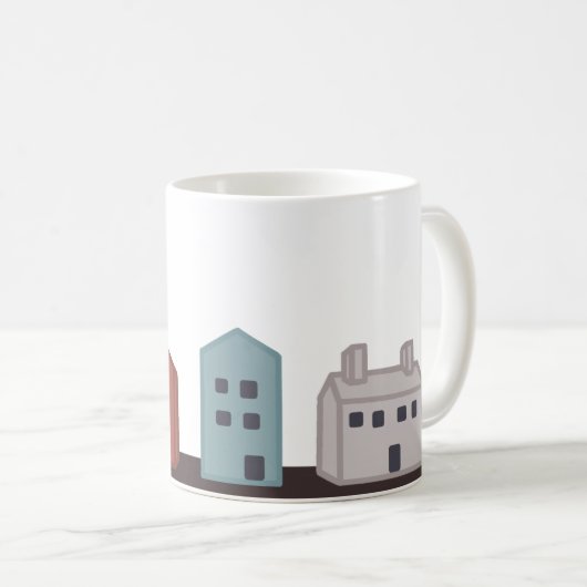 Village Coffee Mok (Voorkant rechts)