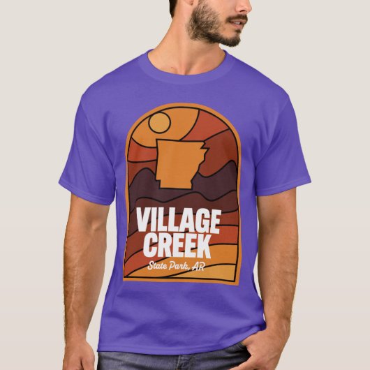 Village Creek State Park Arkansas T-shirt (Voorkant)
