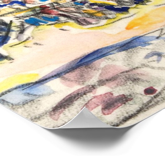 Village Festival (La Vogue) (ca. 1920) Poster (Hoek)