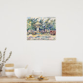 Village Festival (La Vogue) (ca. 1920) Poster (Keuken)