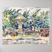 Village Festival (La Vogue) (ca. 1920) Poster (Voorkant)